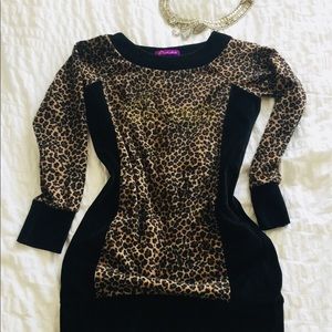 Leopard dress XS